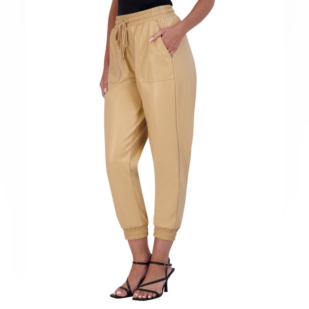 BCBGEneration faux leather jogger